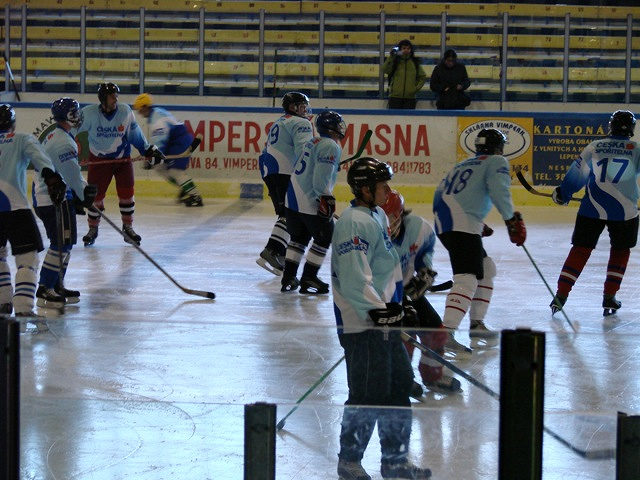 Hokej je vynikající zimní příprava, mnoho českých cyklistů jej provozuje....