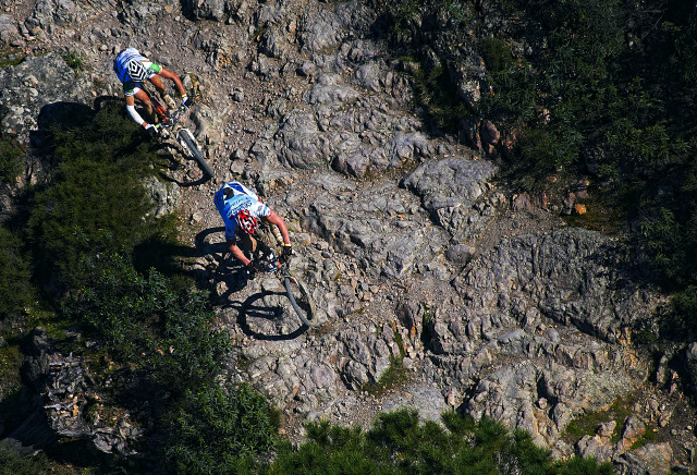 Andaluca Bike race 2011 - Kristin Hynek a Pavel Boudn