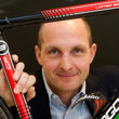 �ampion Ben��k ukon�il kari�ru a otev�el Colnago Showroom