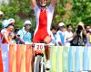 Olympijsk� hry 2008 - Peking - Wloszczowska m� st��brnou radost, foto: Rob Jones