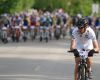 Author �ela Marathon 2009: v�traj�c� se Jarda Obru�a na biku s odpru�enou vidlic� a 29" koly
