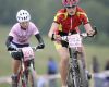 �P MTB XC #3 2009 - Okrouhl�: Barbora Pr�dkov� a Tereza Vali�ov�