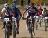 Mistrovstv� sv�ta MTB XCO 2009 - Canberra /AUS/ - Lado Fumic, Milan Sp�n� a Todd Wells