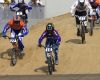 SP UCI BMX Supercross, 20.-21.8. 2007 Peking/��na - fin�le mu��: vlevo druh� Robert de Wilde, s �. 10 Donny Robinson, �. 53 t�et� Jared Graves