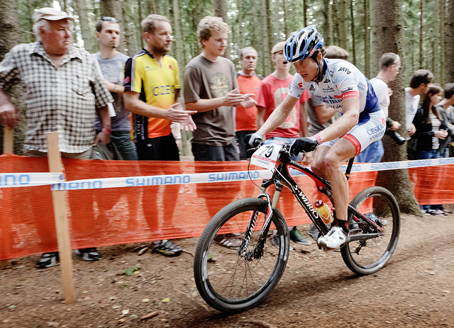 Světový pohár MTB Nové Město 2011 - Kristián Hynek