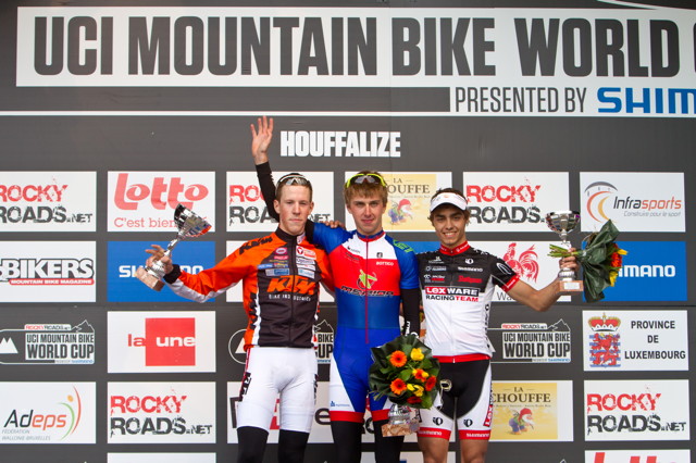 Ondřej Cink zvítězil vyhrál Světový pohár horských kol v kategorii U23 v Houffalize