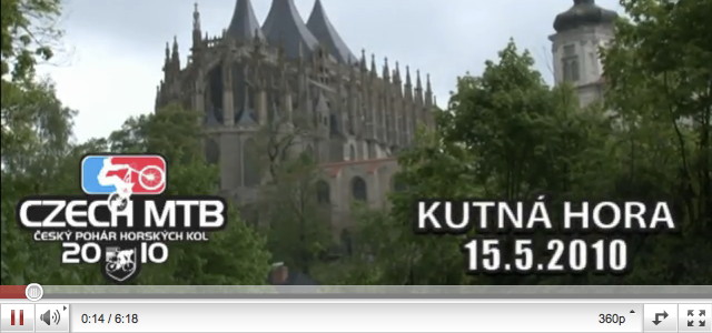 VIDEO - Český pohár XCO Kutná Hora 2010