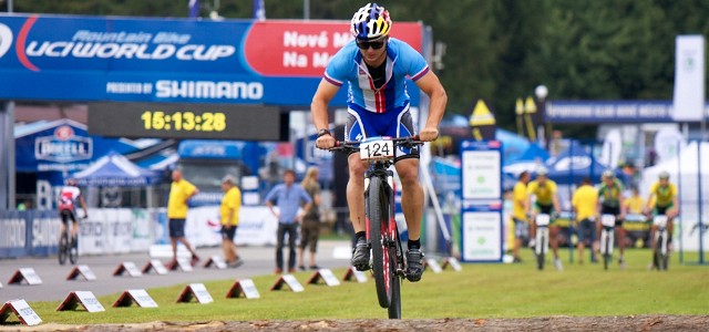 Michal Prokop vyráží na devětadvacítce do sprintu 