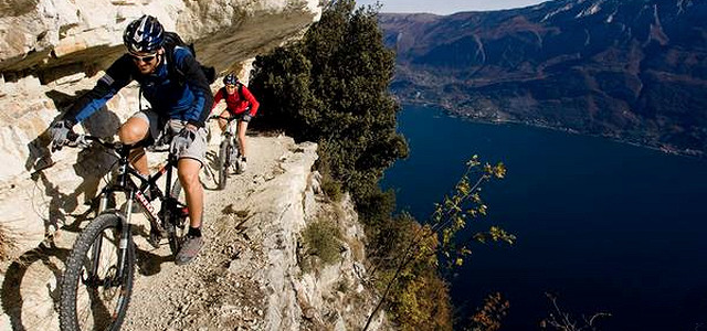 Jezero Lago di Garda, více než mountain bike