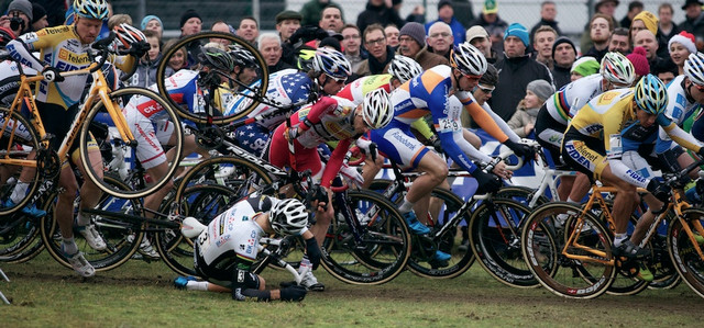 Fotogalerie: Světový pohár v cyklokrosu - Zolder 2013