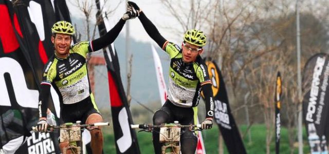 Topeak Ergon ve složení Kristián Hynek a Robert Mennen si dnes spravili chuť vítězstvím v šesté etapě Andalucía Bike Race, celkově jsou třetí...