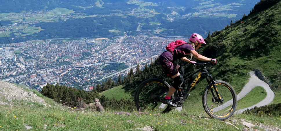 Bike tour: Innsbruck  traily nad mstem