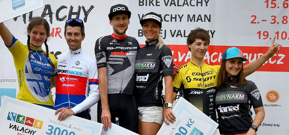 Po nemoci, ale opět ve formě - vítězství v Bike Valachy obhájil Jan Jobánek
