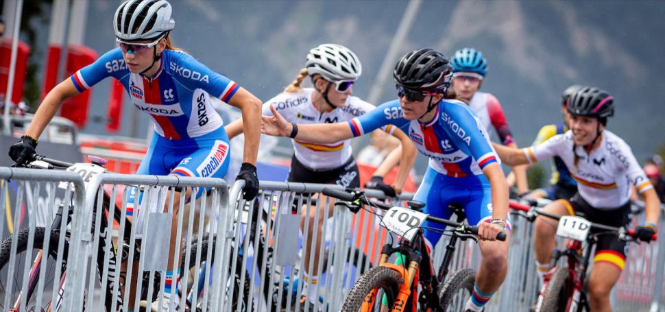 Fotogalerie: Mistrovstv svta MTB - Andorra 2024 - tafety