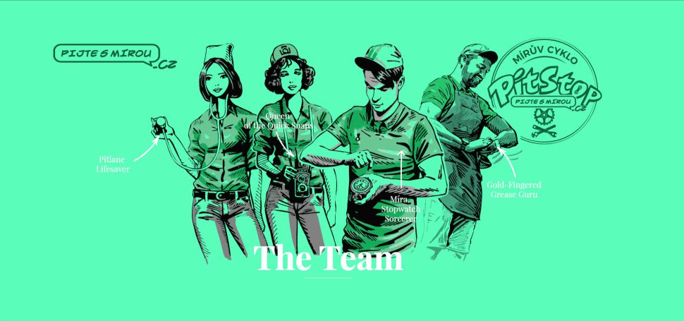 Mrv Pit Stop ukzal, jak ei mchaj kolo a alkohol