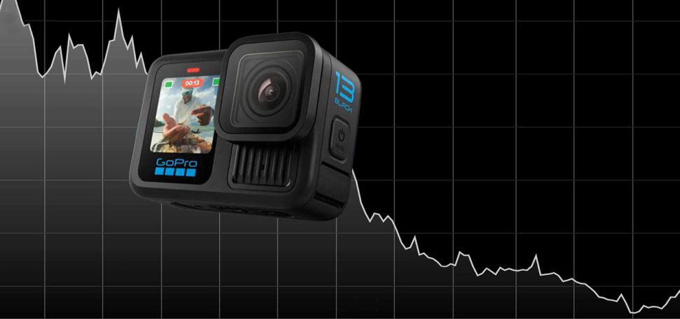 GoPro hls vytrval pokles prodej