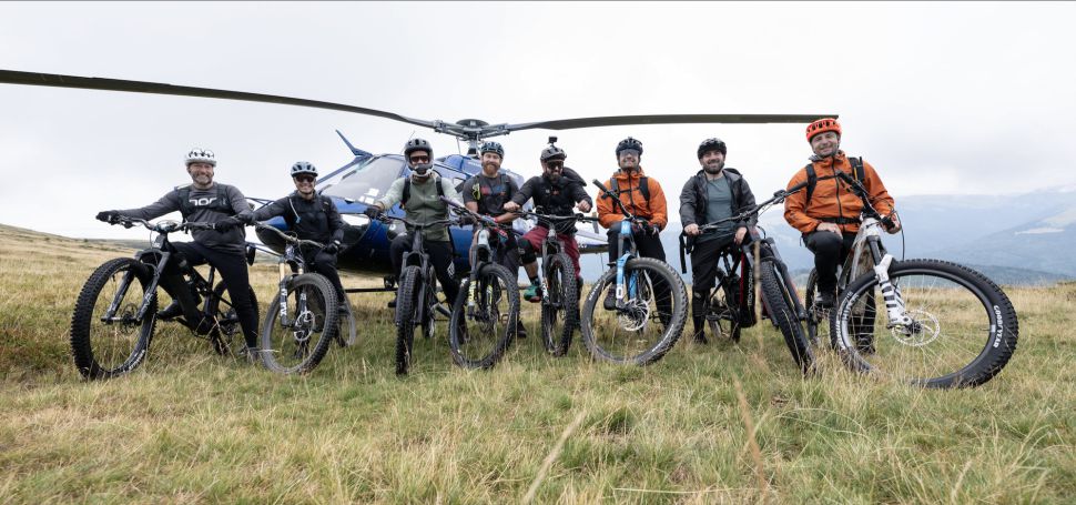 Gaspi posunul e-biking do novch vin - heli-eBike camp v Rumunsku