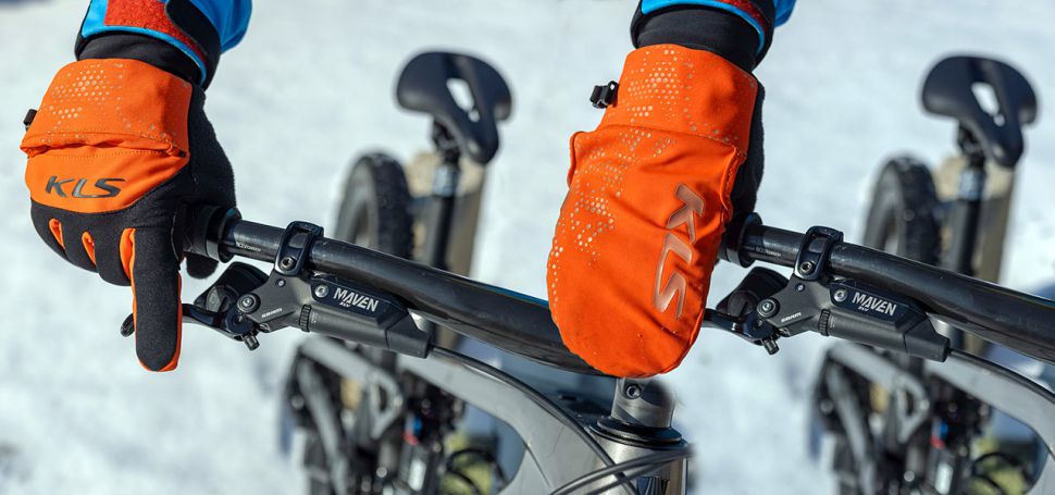 TEST: zimn rukavice KLS Cape orange
