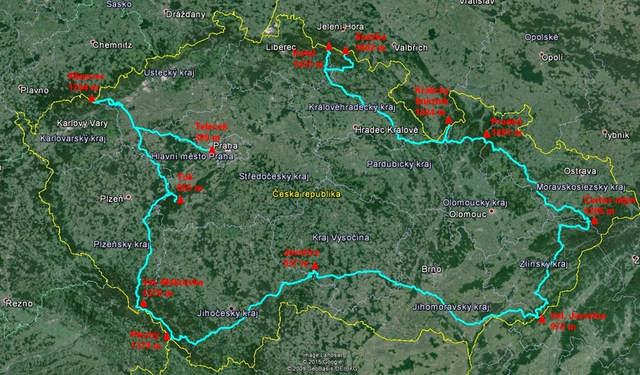 Dan Polman - mapa Praha- Snka ...okolo eska