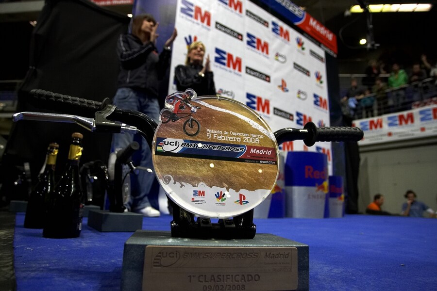 UCI BMX Supercross - Madrid 9.2. 2008 - cena pro vtze