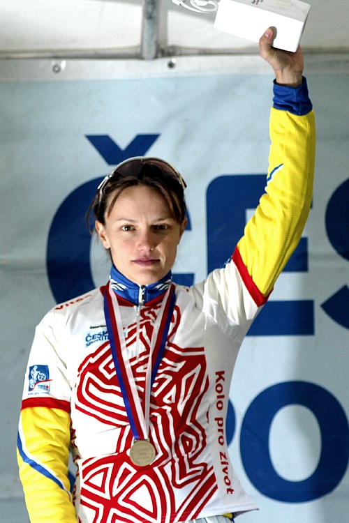 KP Karlovarsk AM bikemaraton S 2008: Ilona Bublov vtzkou pohrovho zvodu