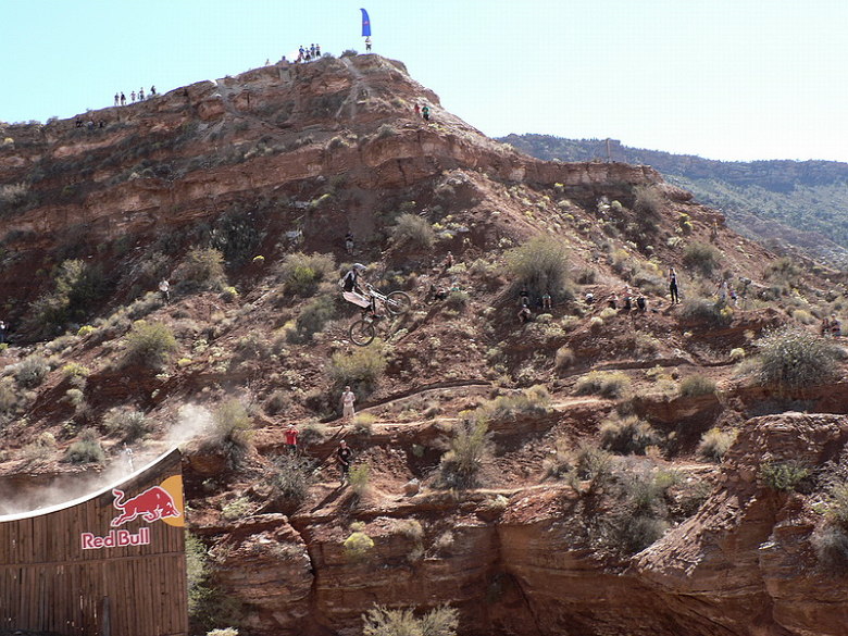 Red Bull Rampage the Evolution 2008, Virgin - Utah, USA - Thomas Vanderham, foto: Pavel Mikez