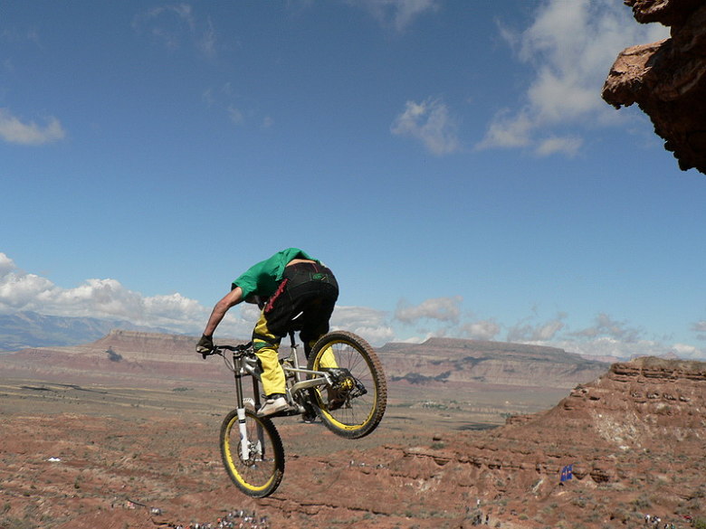 Red Bull Rampage the Evolution 2008, Virgin - Utah, USA - Chris Van Dine, foto: Pavel Mikez