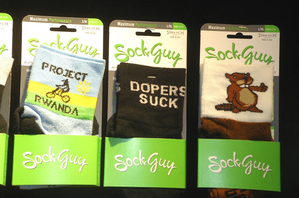 Sock Guy - Eurobike 2008