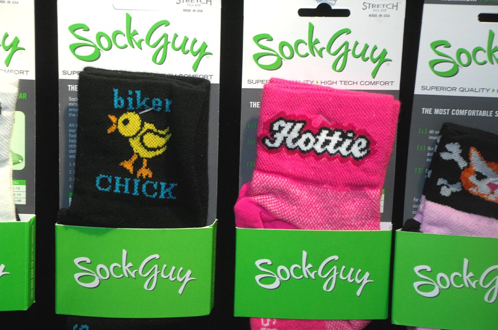 Sock Guy - Eurobike 2008