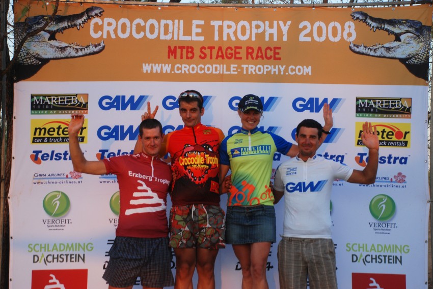Crocodile Trophy 2008 - 6.etapa: nejlep zvodnci celkov