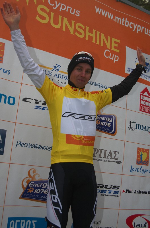 Sunshine Cup #2 - Afxentia Stage Race 2009, Kypr - Emil Lindgren měl zvedání rukou nacvičené dokonale