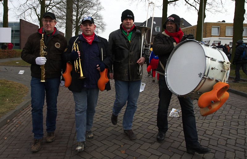 Fanouci na MS v cyklokrosu, Hoogerheide, /NIZ/ 31.1. - 1.2. 2009 - msty ci lovk piel jako na koncert