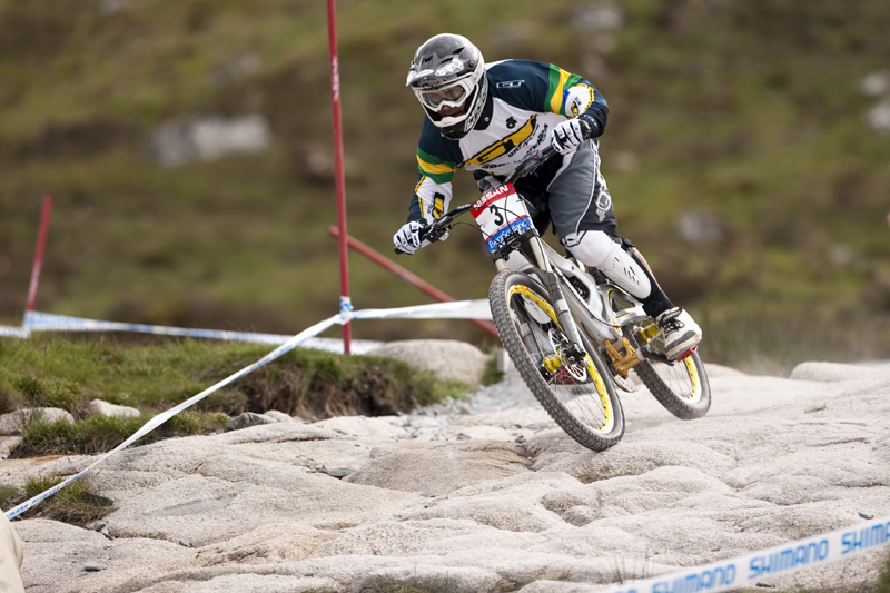 Nissan UCI World Cup DH & 4X #4 - Fort William /GBR/ 2009: Mick Hannah (photo: Gary Perkin(