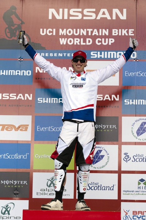 Nissan UCI World Cup DH & 4X #4 - Fort William /GBR/ 2009: Peat ldrem SP DH (photo: Gary Perkin(