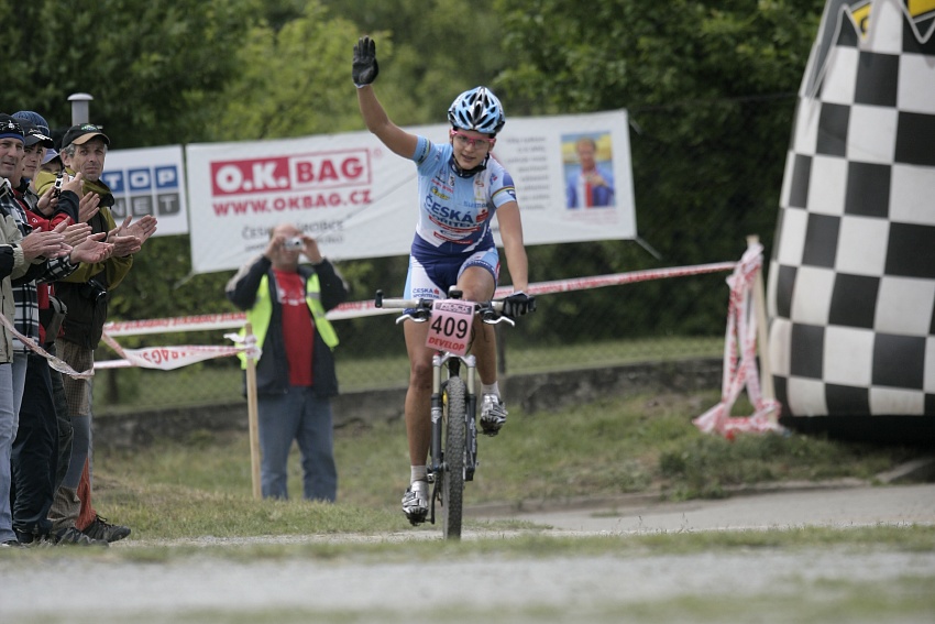 P MTB XC #3 2009 - Okrouhl: Tereza Hukov vtz