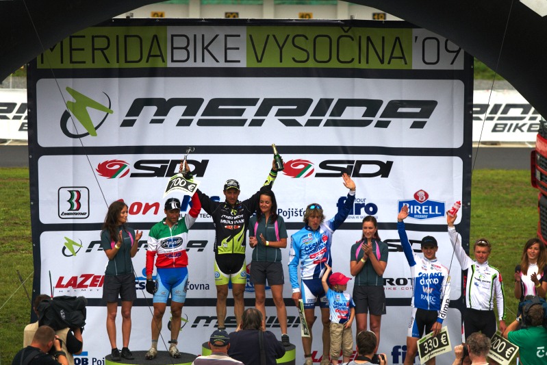 Merida Bike Vysoina 2009 - sprint - 1. Nf, 2. Zoli, 3. Spn, 4. karnitzl, 5. Friedl
