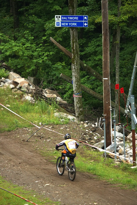 Nissan UCI MTB World Cup 4X/DH #7 - Bromont 1.8. 2009 - tak na Baltimore nebo na New York?