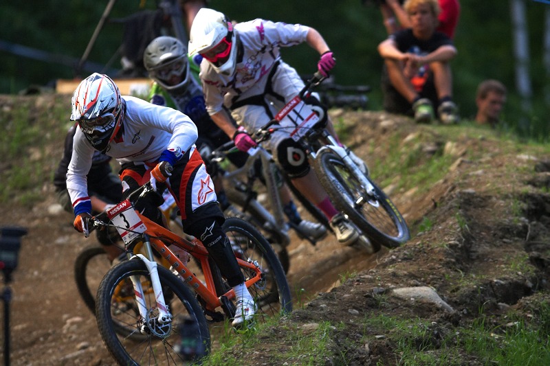 Nissan UCI MTB World Cup 4X/DH #7 - Bromont 1.8. 2009 - Anneke Beerten