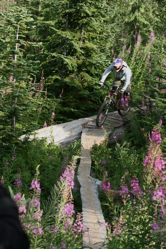 MRSN Crankworks Trip 2009, freeride Whistler, Kanada.