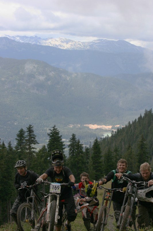 MRSN Crankworks Trip 2009, freeride Whistler, Kanada.