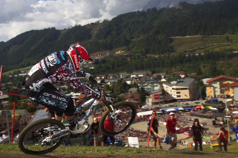 Nissan UCI MTB World Cup DH #8, Schladming 20.9. 2009 - Dan Atherton
