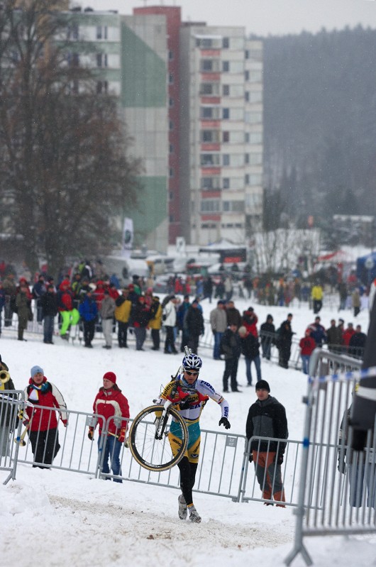 Mistrovstv R v cyklokrosu 2010, Tbor: Zdenk tybar na nkterch mstech radji volil bh