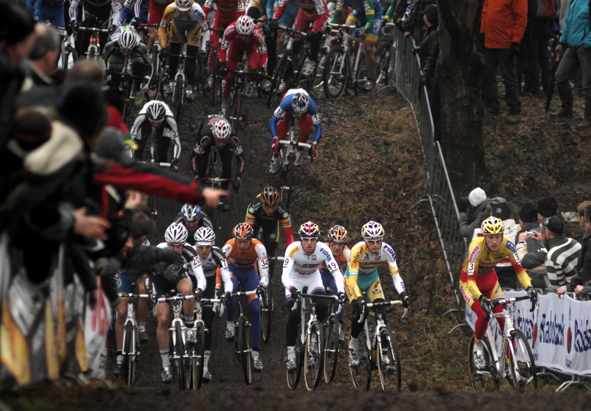 Svtov pohr v cyklokrosu #9, Hoogerheide 2010: start elitn kategorie