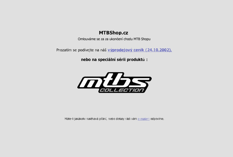 ukonen MTB Shopu 2003