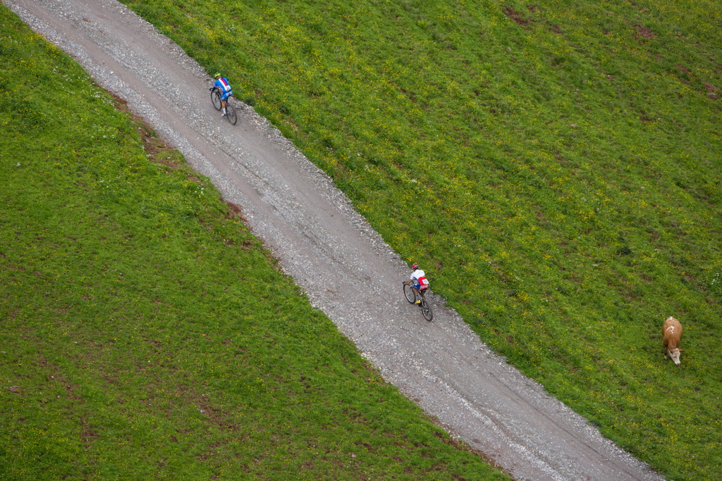 stoupn na Hahnenkamm