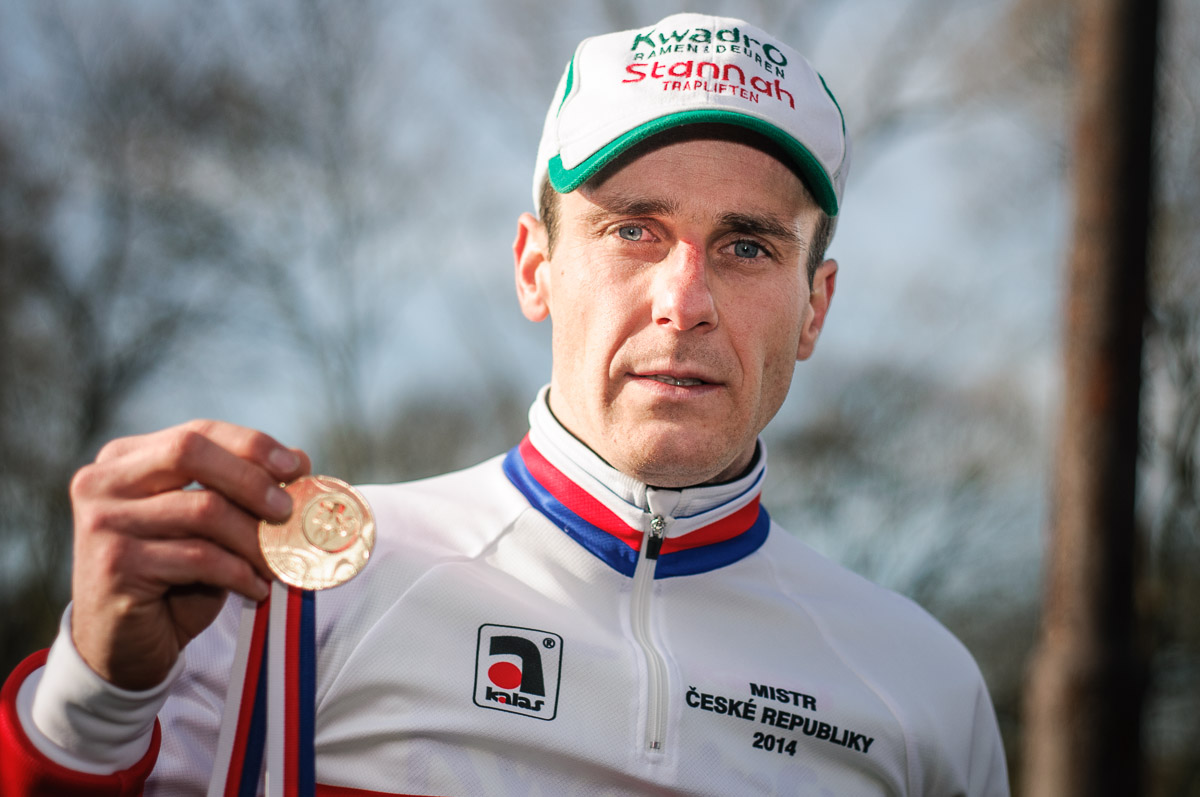 MCŘ v cyklokrosu, Loštice 2014: Martin Bína - The Czech Champion
