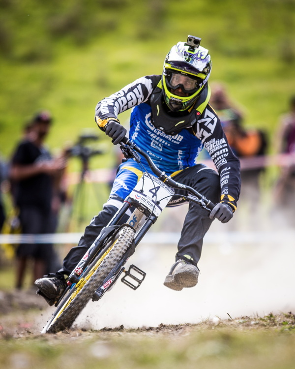 Foot out, flat out Sam Hill
