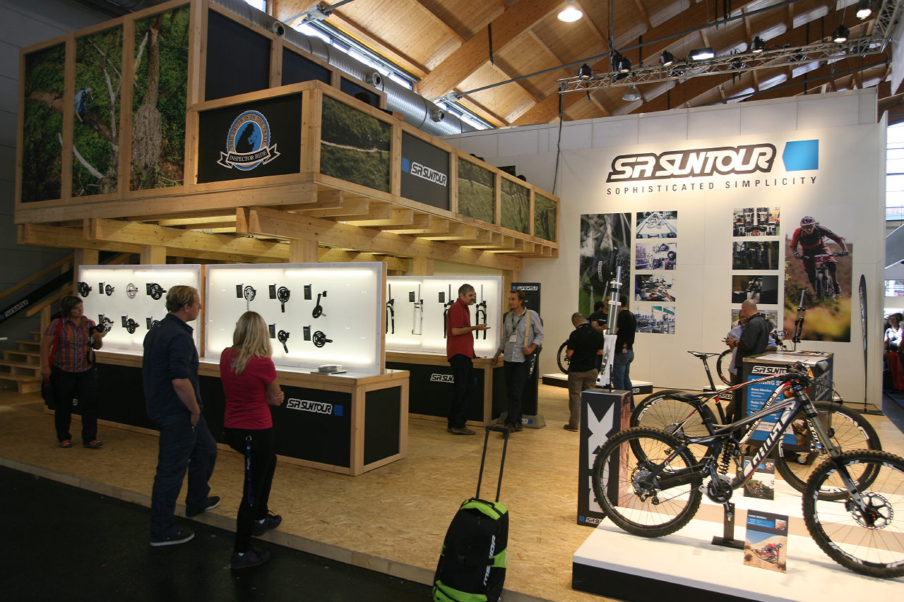 SR Suntour - Eurobike 2014