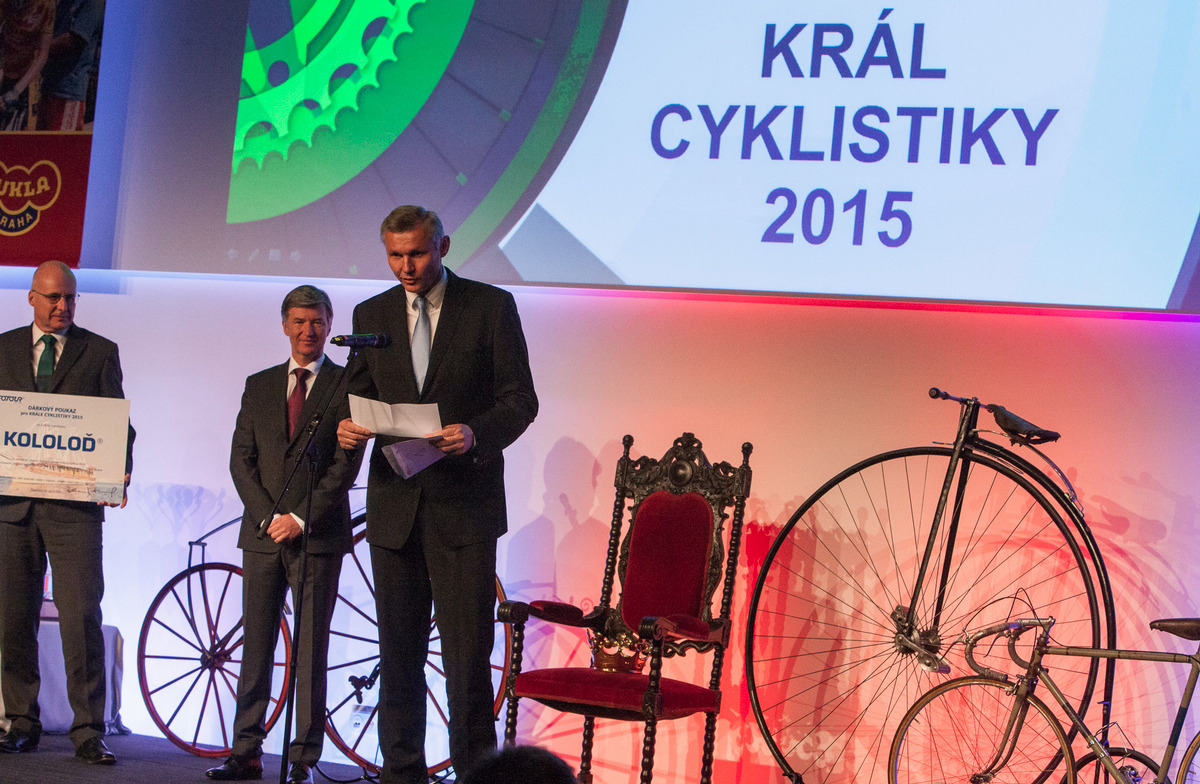 Krl cyklistiky 2015 - generln editel ABF Tom Kotr ohlsil vtze 