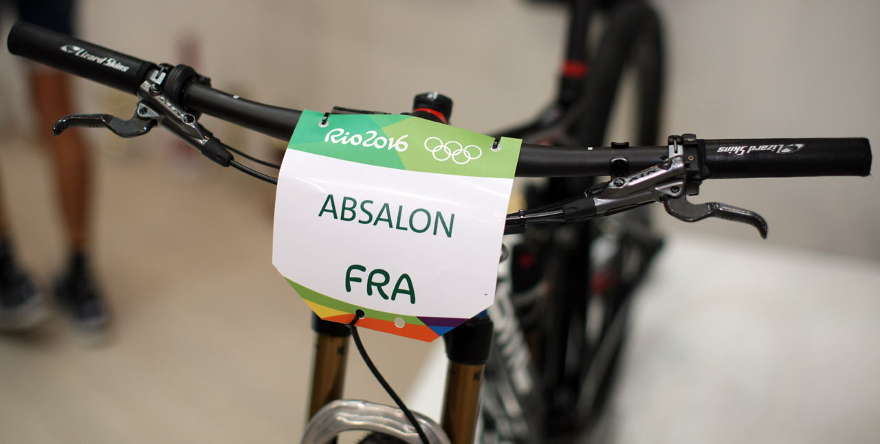 Olympijsk bike Juliena Absalona